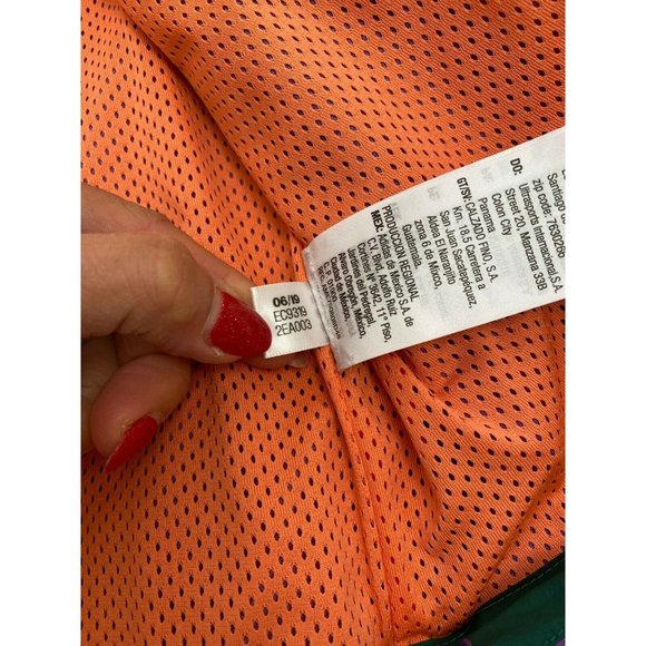 Adidas Originals Samstag Shell Jacket GREEN PURPLE Men's size Large EC9319 - Picture 11 of 12